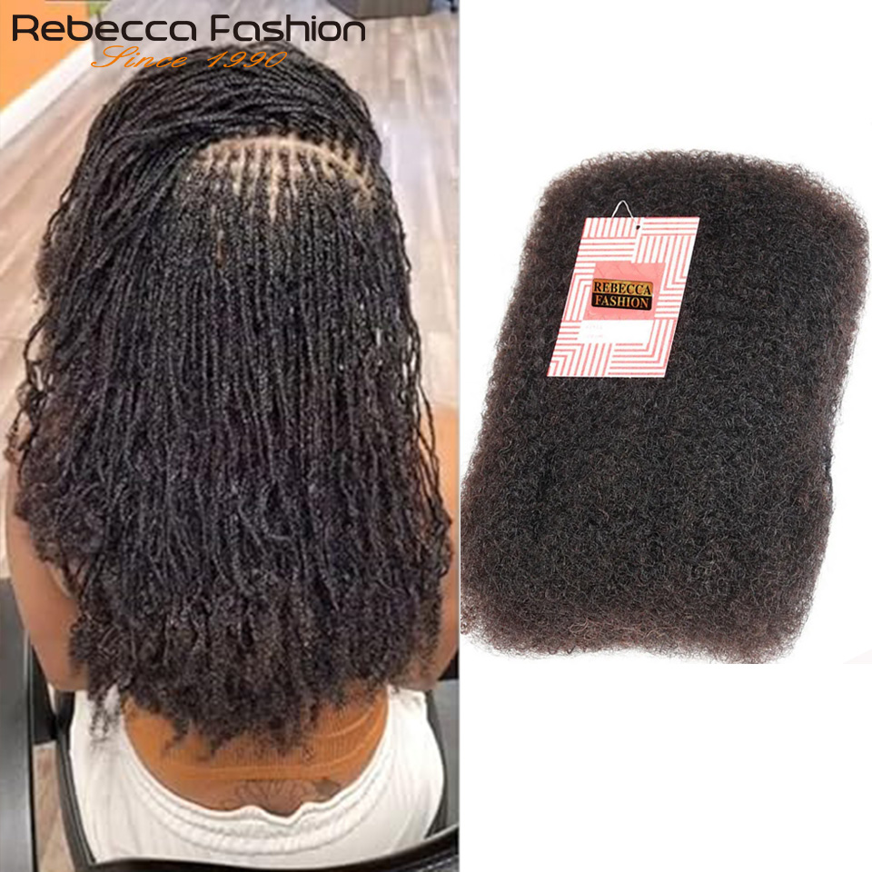 Water Wave Bulk Human Hair For Braiding - Афро-кудрявые объемные волосы для плетения наращивания