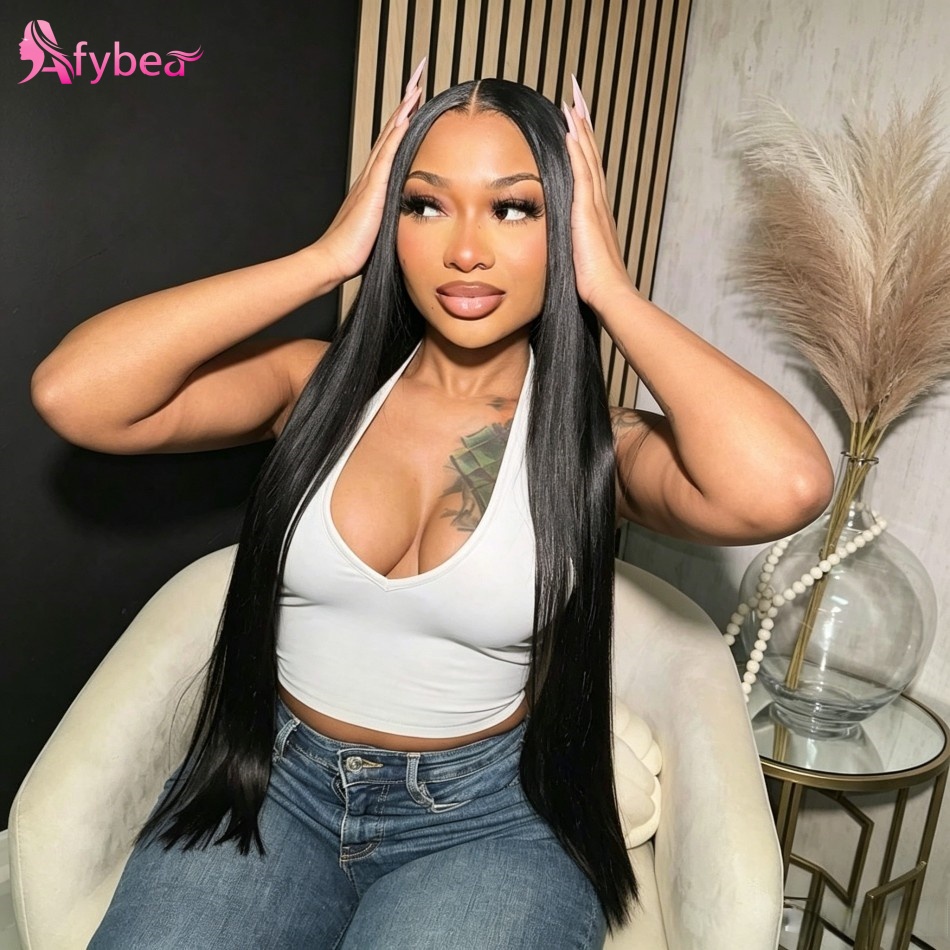 Hd Lace Frontal Wig Human Hair Pre Plucked - Накладные парики из натуральных человеческих волос