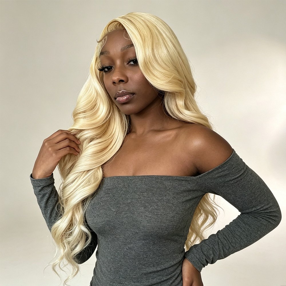613 Blonde Body Wave Lace Front Wig - 13x4 13x6 HD прозрачный кружевной фронтальный