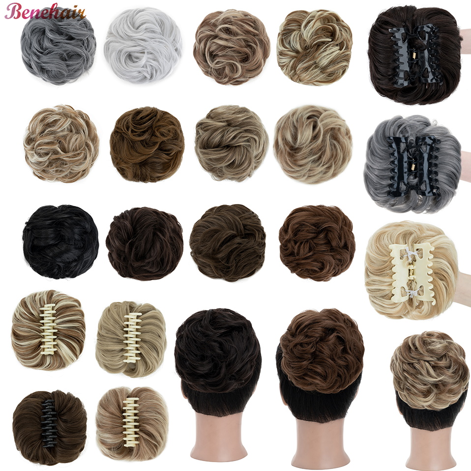 Claw Clip Messy Bun Hair Piece - Benehair, беспорядочный пучок для волос, синтетический