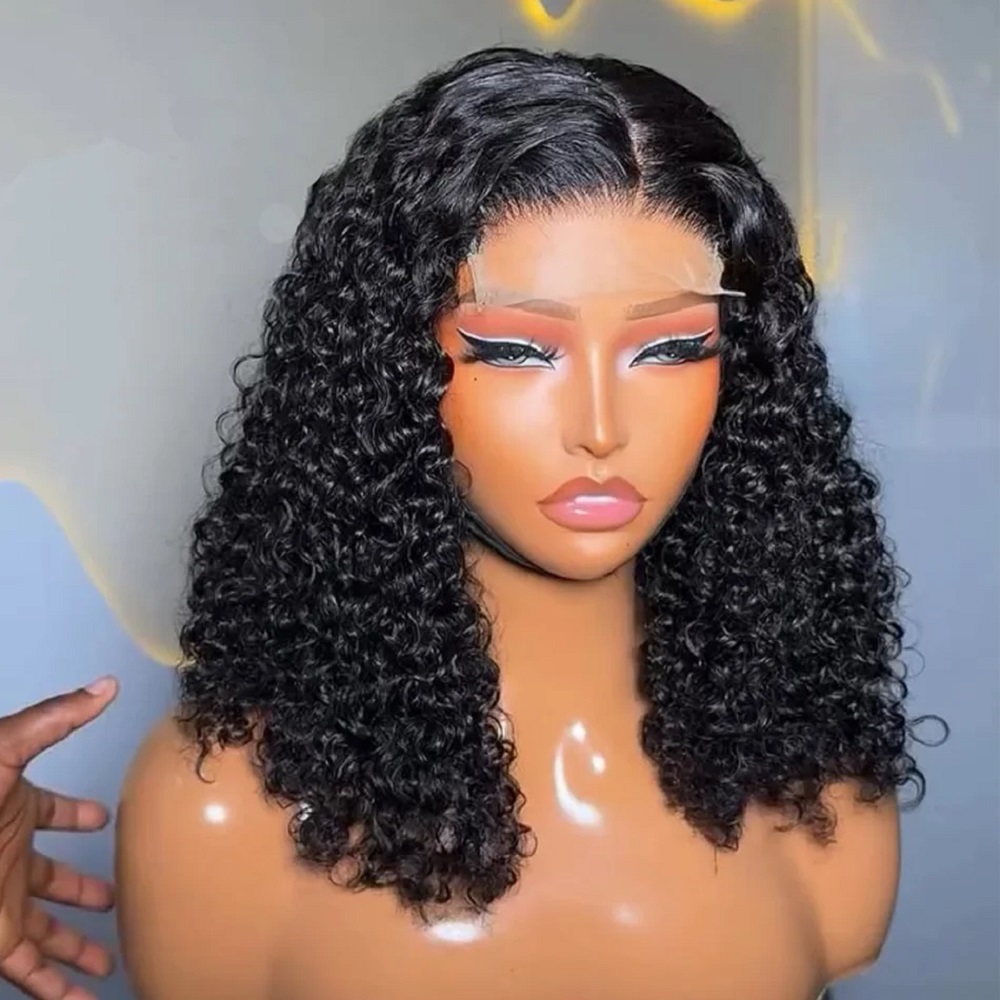 Glueless Wear And Go Human Hair Wig - Короткие волнистые парики из натуральных волос