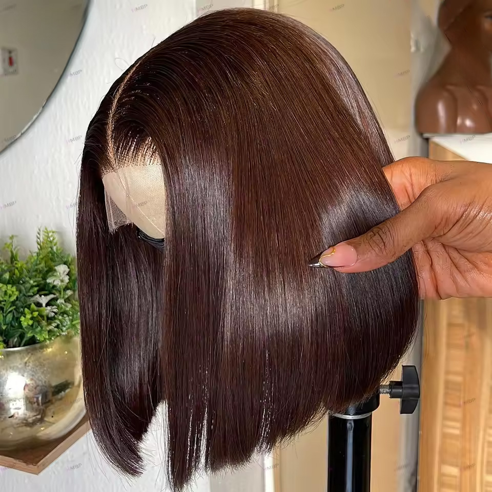13X4 Шоколадно-коричневый прям – обзор и цена Glueless Wear And Go Human Hair Wig