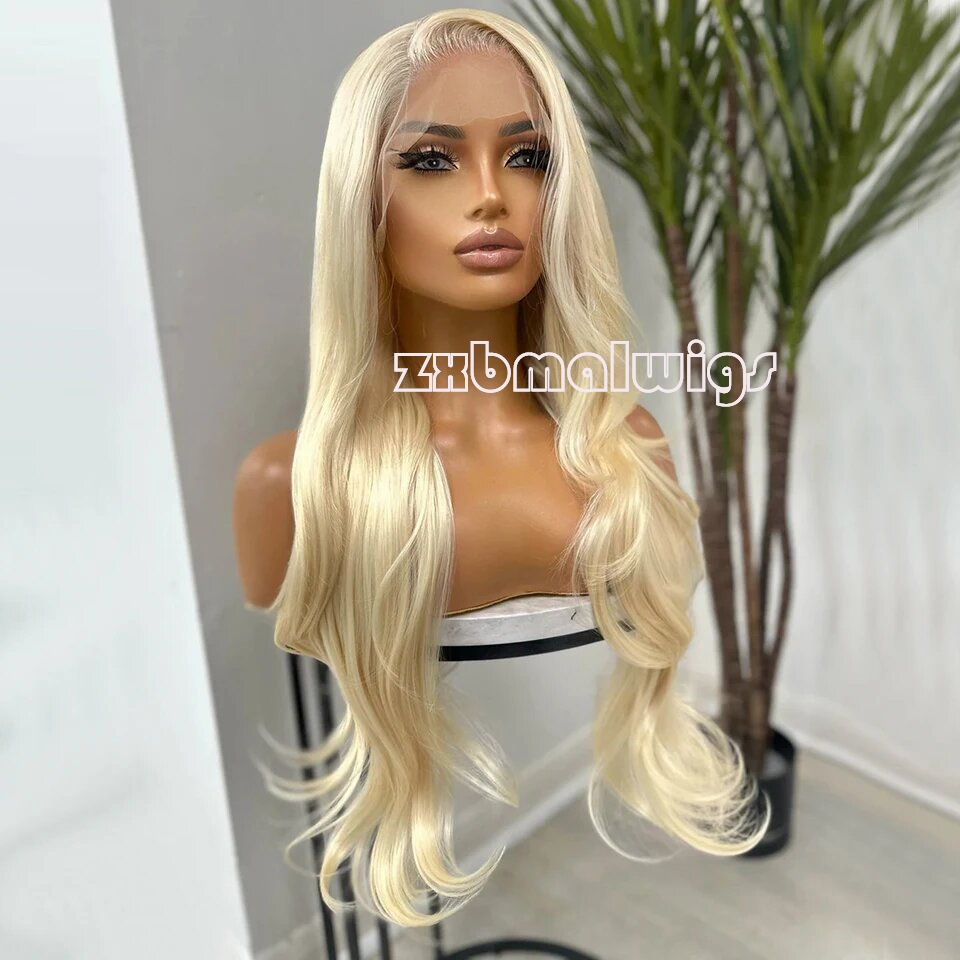 Синтетический парик из термост – обзор и цена 613 Blonde Body Wave Lace Front Wig