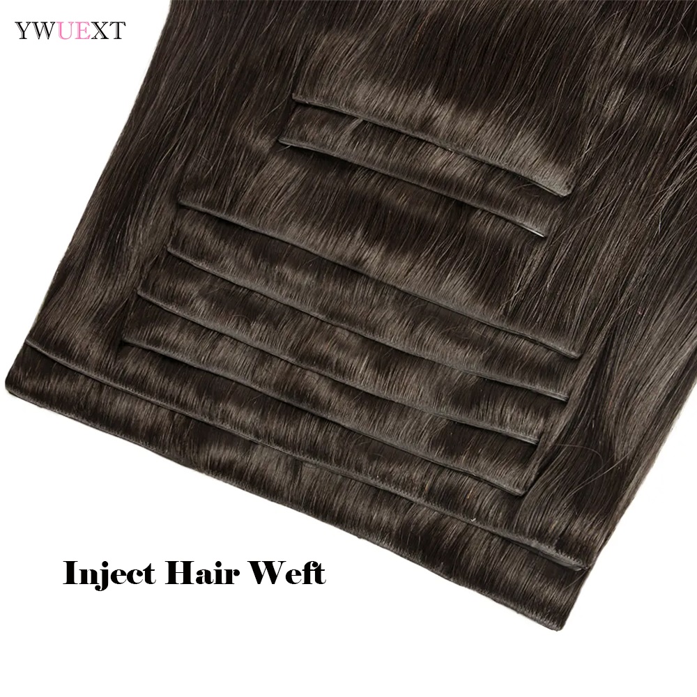 Невидимые заколки для наращива – обзор и цена Seamless Clip In Hair Extensions Human Hair