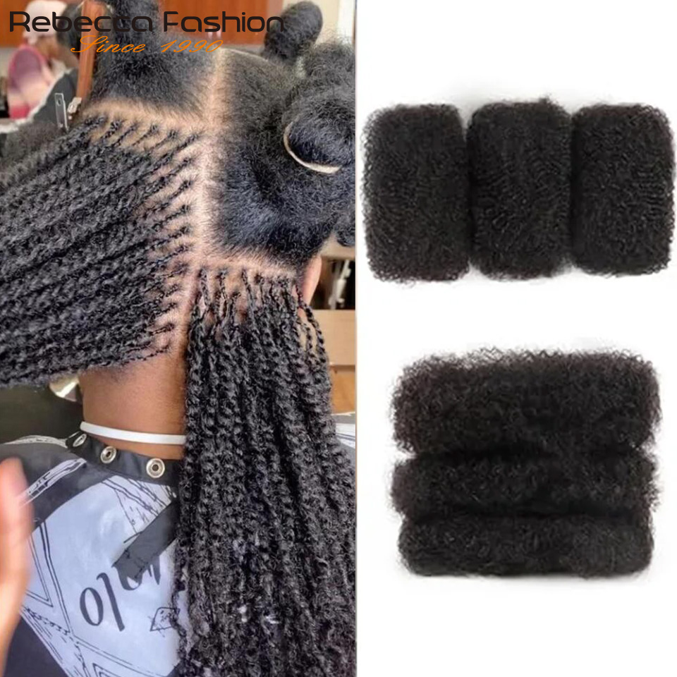 Афро-кудрявые объемные волосы  – обзор и цена Water Wave Bulk Human Hair For Braiding