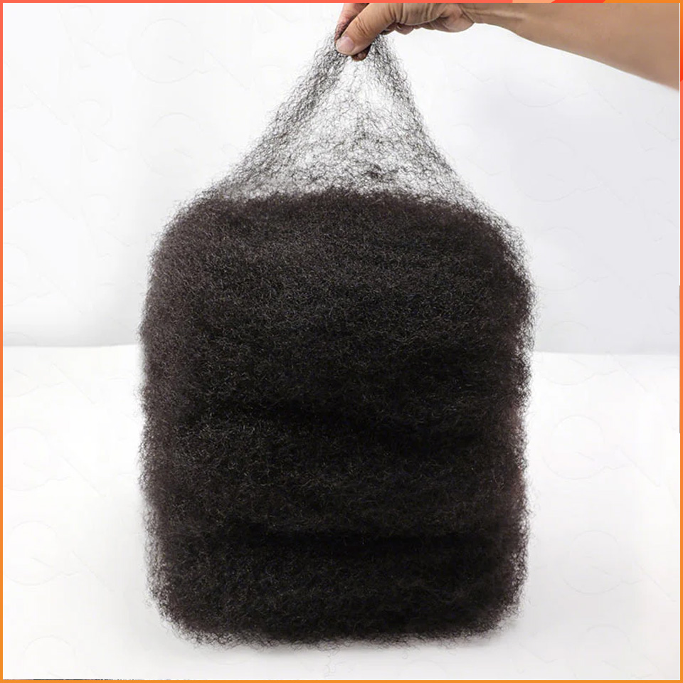 Афро-кудрявые объемные волосы  – обзор и цена Water Wave Bulk Human Hair For Braiding