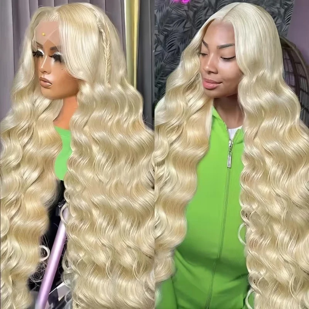 26-30 дюймов, 613 светло-русые – обзор и цена 613 Blonde Body Wave Lace Front Wig