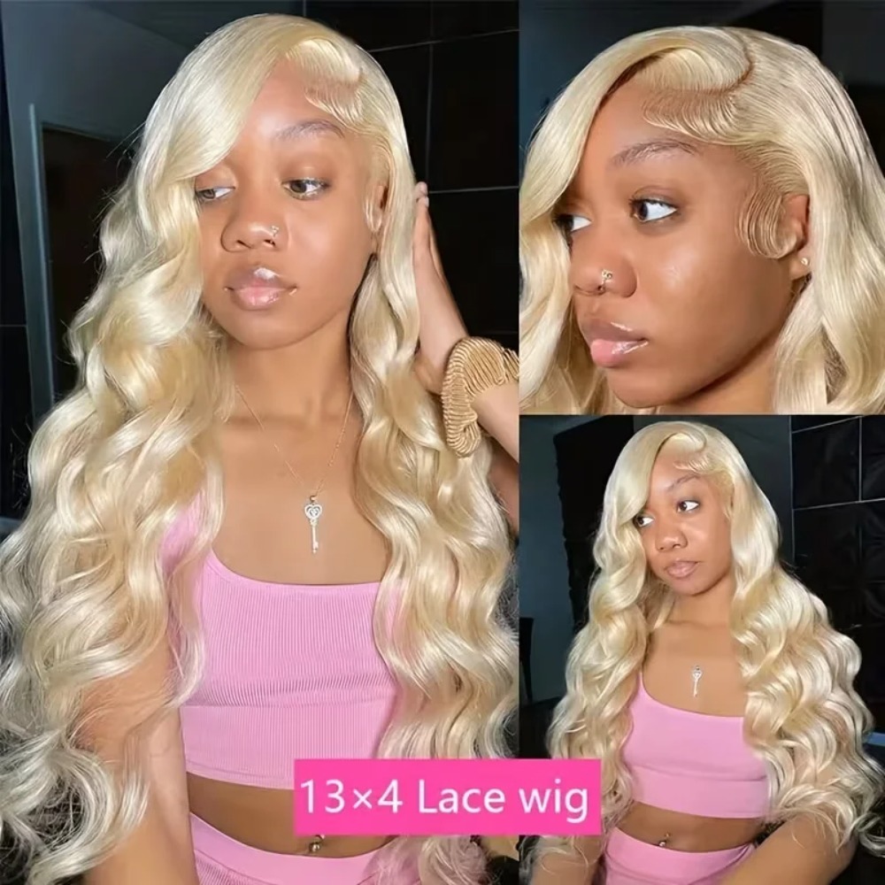 26-30 дюймов, 613 светло-русые – обзор и цена 613 Blonde Body Wave Lace Front Wig