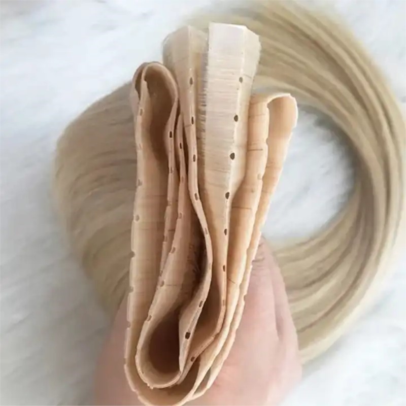Невидимые искусственные волосы – обзор и цена Invisible Tape In Extensions Real Hair