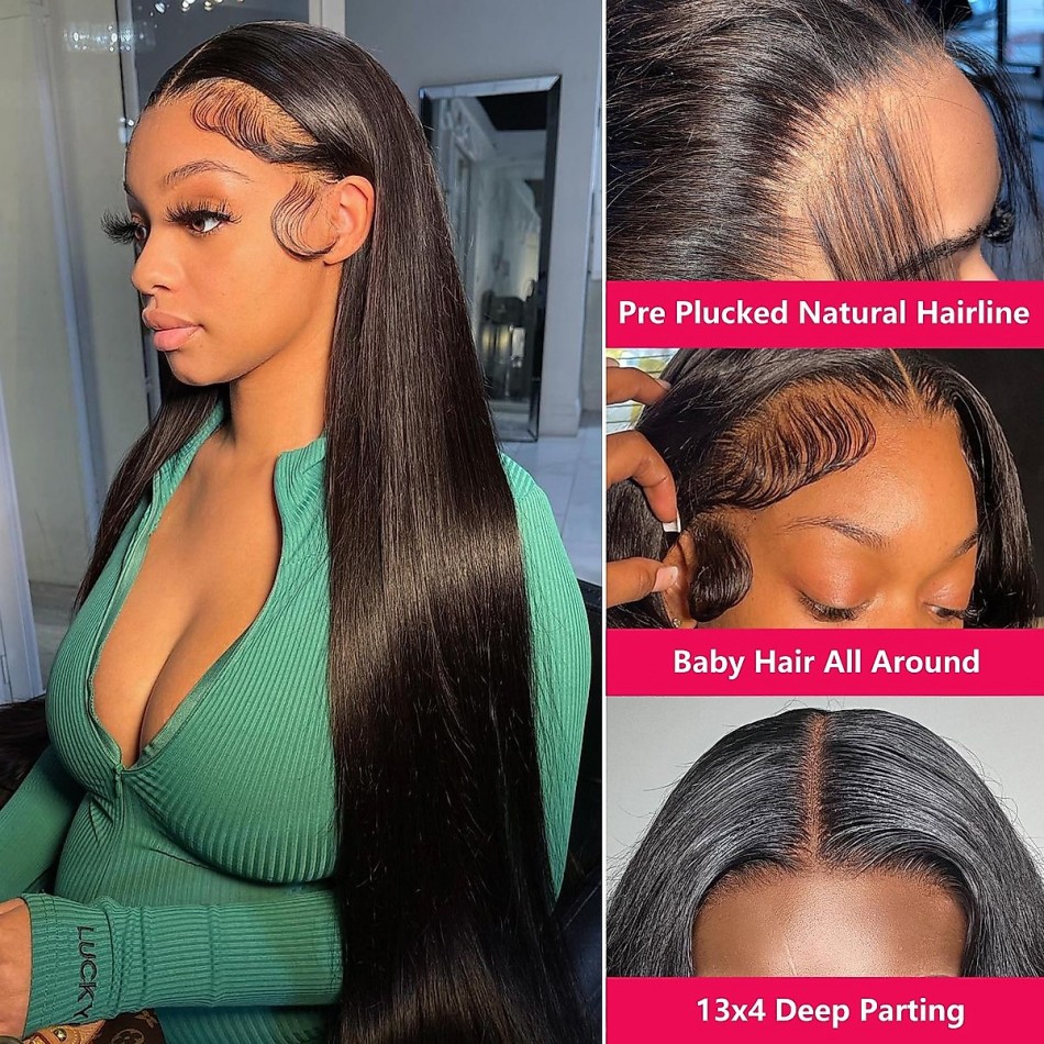 Накладные парики из натуральны – обзор и цена Hd Lace Frontal Wig Human Hair Pre Plucked
