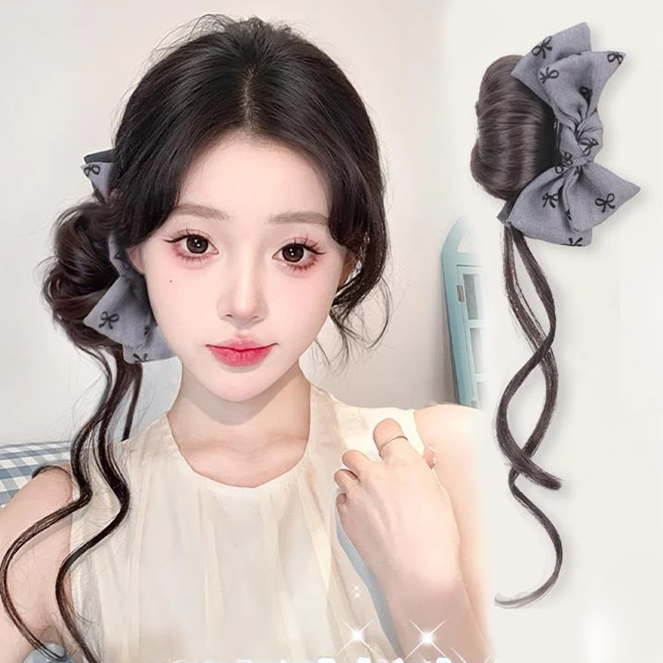 Синтетические волосы, пучок, н – обзор и цена Claw Clip Messy Bun Hair Piece