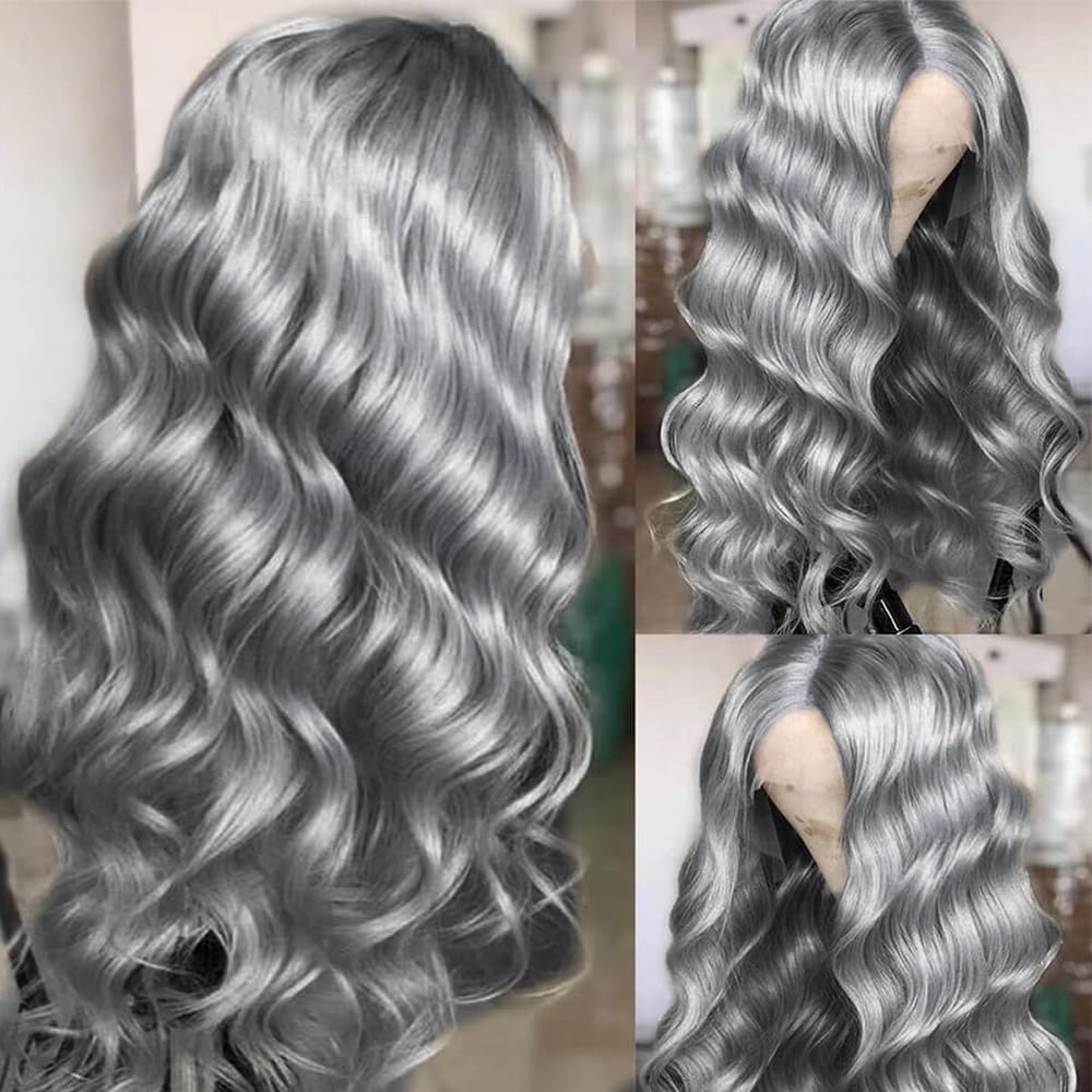 Косплей Объемная волна Серебри – обзор и цена 613 Blonde Body Wave Lace Front Wig
