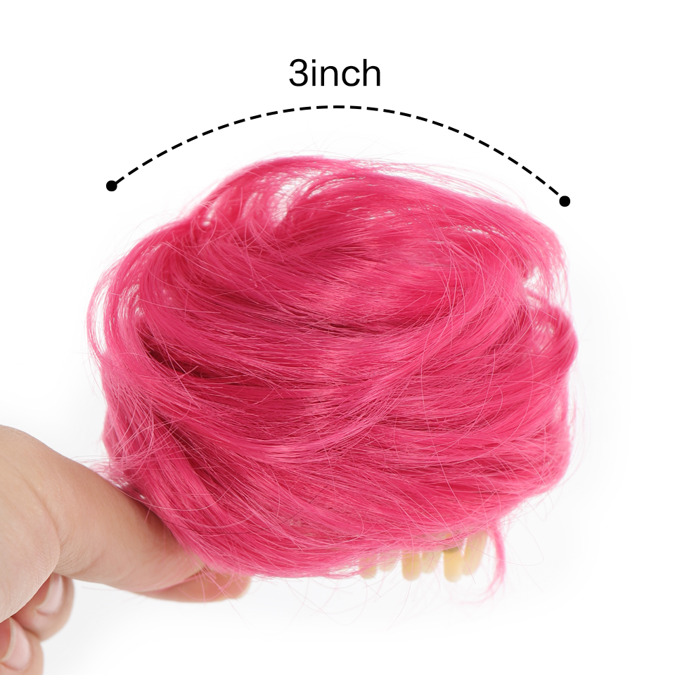 Синтетический космический пучо – обзор и цена Claw Clip Messy Bun Hair Piece