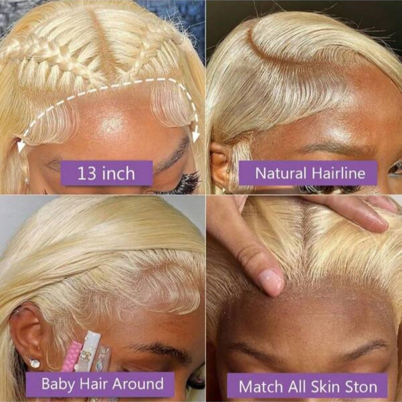 Медовый блондин 613 Парик из н – обзор и цена 613 Blonde Body Wave Lace Front Wig