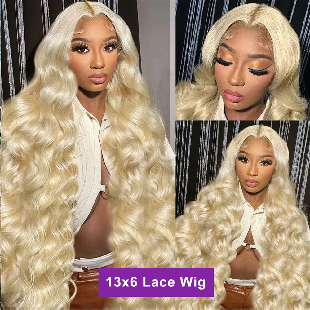 Finros Body Wave 13x6 HD Прозр – обзор и цена 613 Blonde Body Wave Lace Front Wig