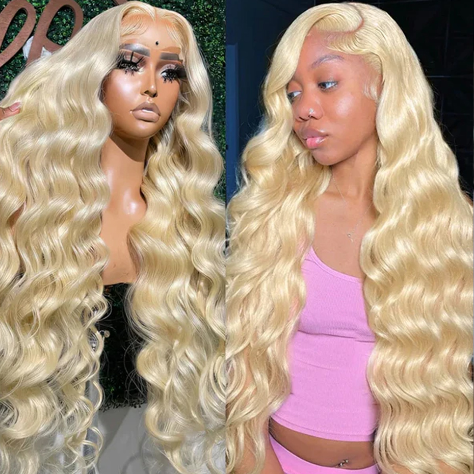Парик с HD-кружевной передней  – обзор и цена 613 Blonde Body Wave Lace Front Wig
