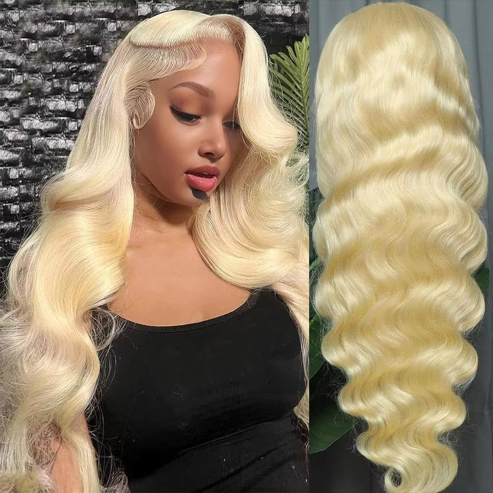 613 13x6 HD прозрачный кружевн – обзор и цена 613 Blonde Body Wave Lace Front Wig