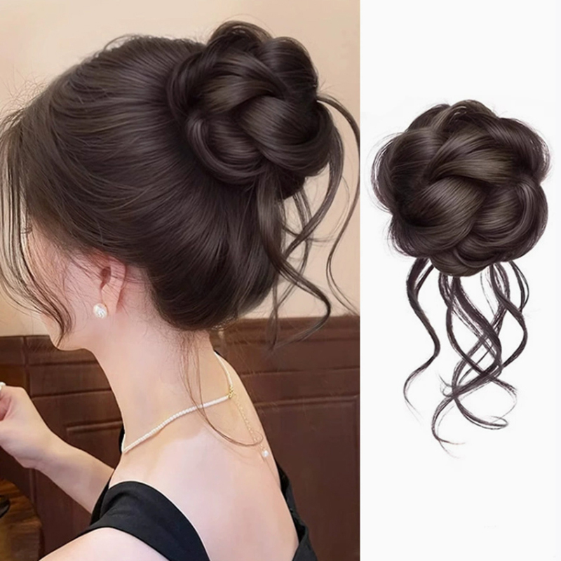 НОВИНКА: Новый синтетический п – обзор и цена Claw Clip Messy Bun Hair Piece