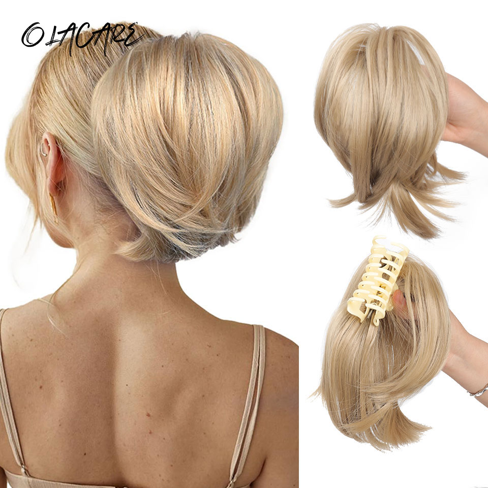 Грязный пучок для волос, закол – обзор и цена Claw Clip Messy Bun Hair Piece
