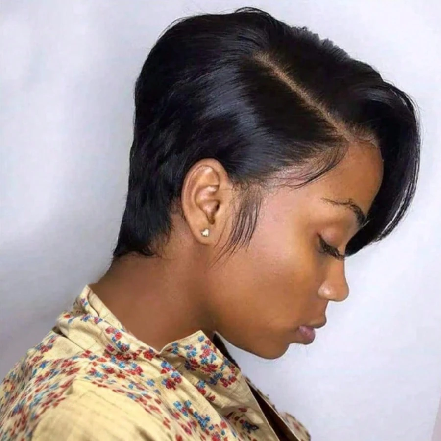 Короткий недорогой оптовый пар – обзор и цена Short Pixie Cut Wig Human Hair Cheap