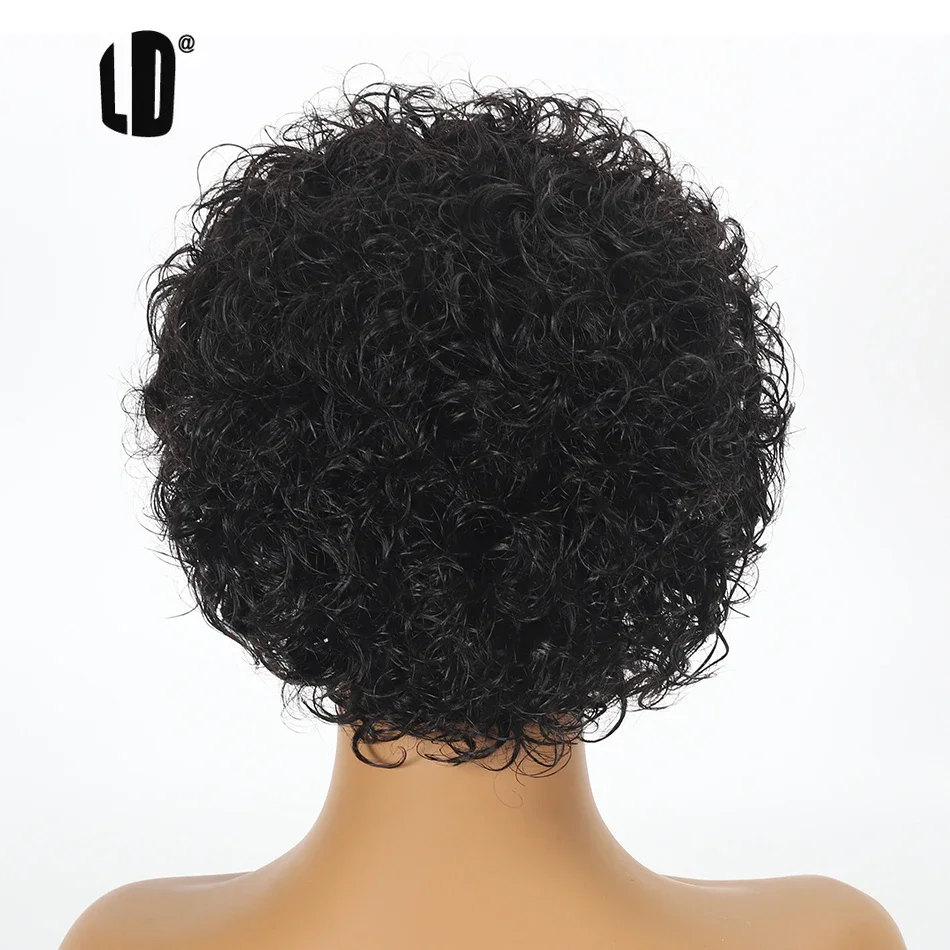 Парик в стиле пикси, цвет 99J, – обзор и цена Short Pixie Cut Wig Human Hair Cheap
