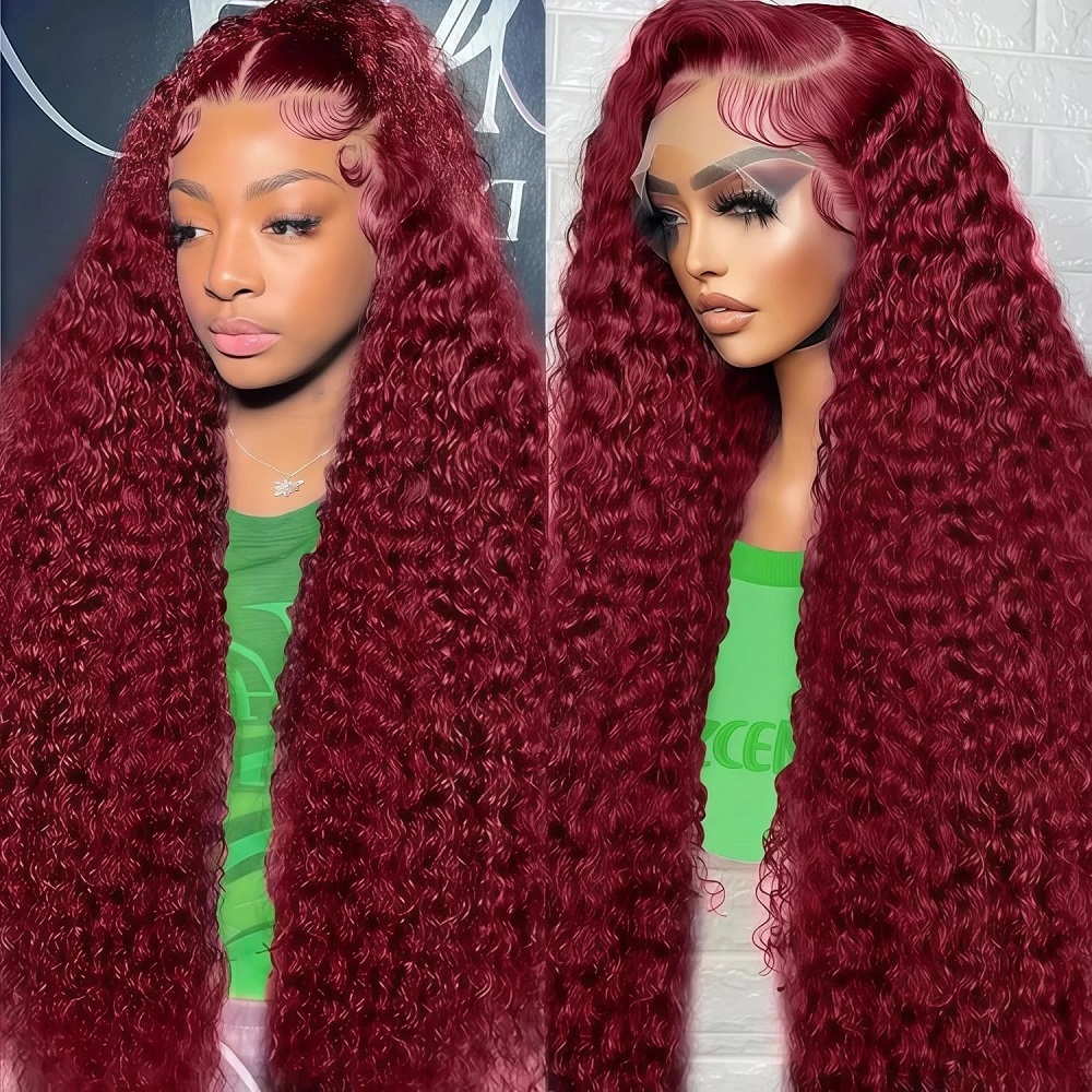 Парик из натуральных волос 99J – обзор и цена Lace Front Wigs