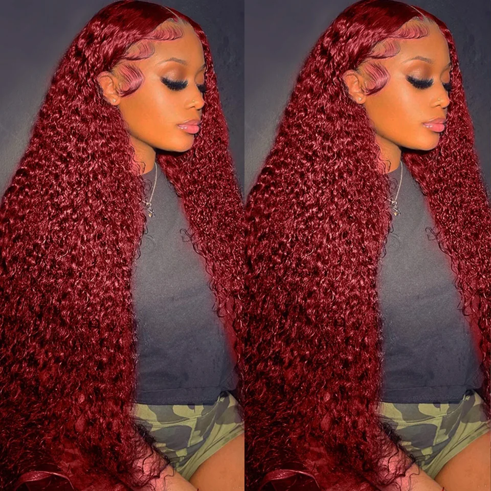 Парик из натуральных волос 99J – обзор и цена Lace Front Wigs