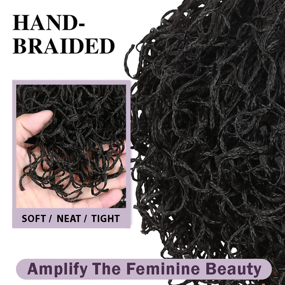 Двойные полные кружевные плете – обзор и цена Synthetic Braided Wigs For Black Women