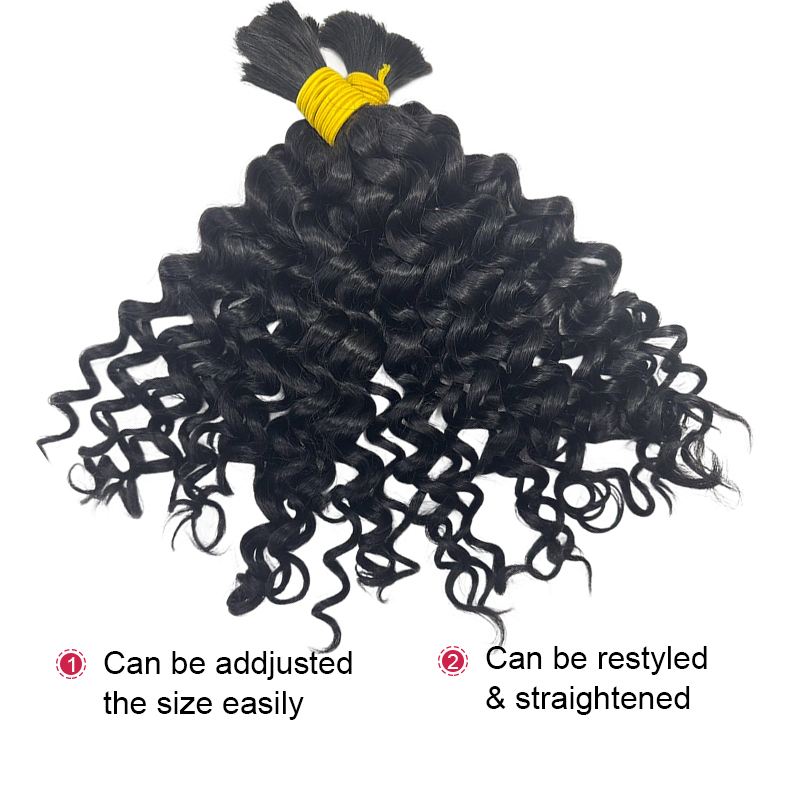 Волосы для плетения «Водная во – обзор и цена Water Wave Bulk Human Hair For Braiding