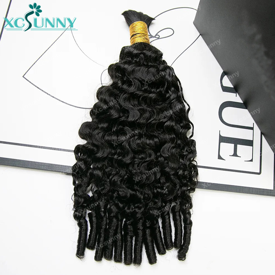 Волнистые косы бохо из натурал – обзор и цена Water Wave Bulk Human Hair For Braiding