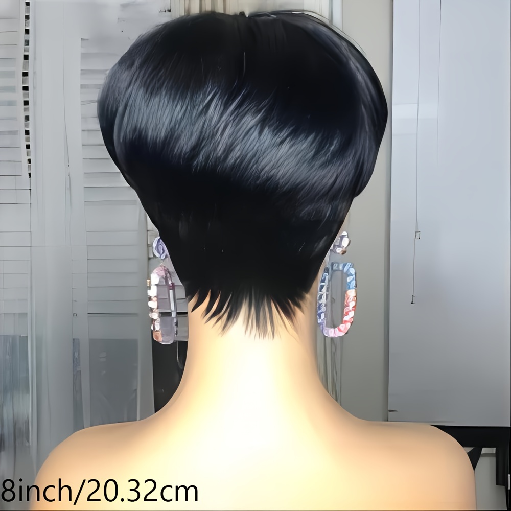 Короткий парик Пикси Человечес – обзор и цена Short Pixie Cut Wig Human Hair Cheap