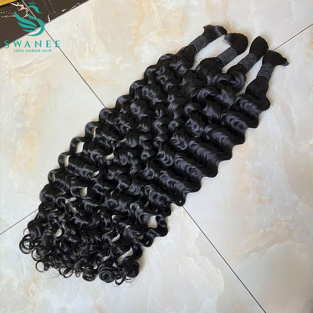 Натуральные волосы Water Wave  – обзор и цена Water Wave Bulk Human Hair For Braiding
