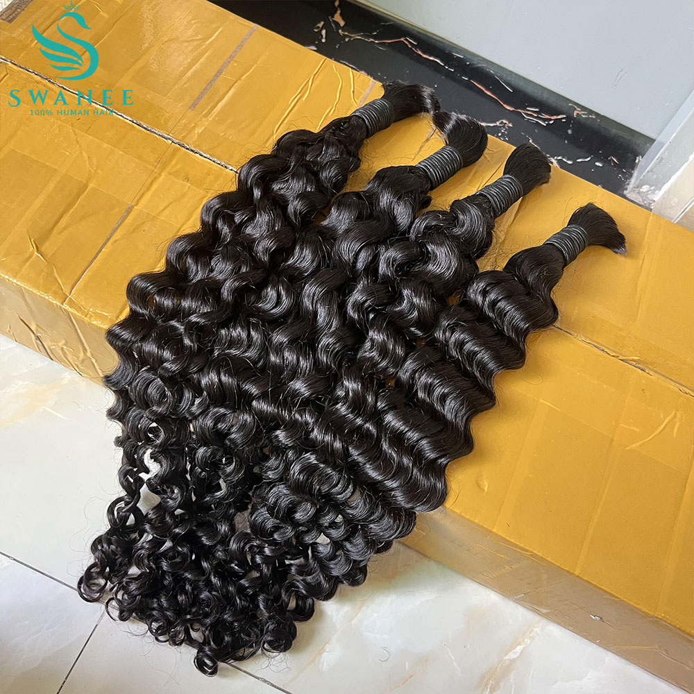 Натуральные волосы Water Wave  – обзор и цена Water Wave Bulk Human Hair For Braiding