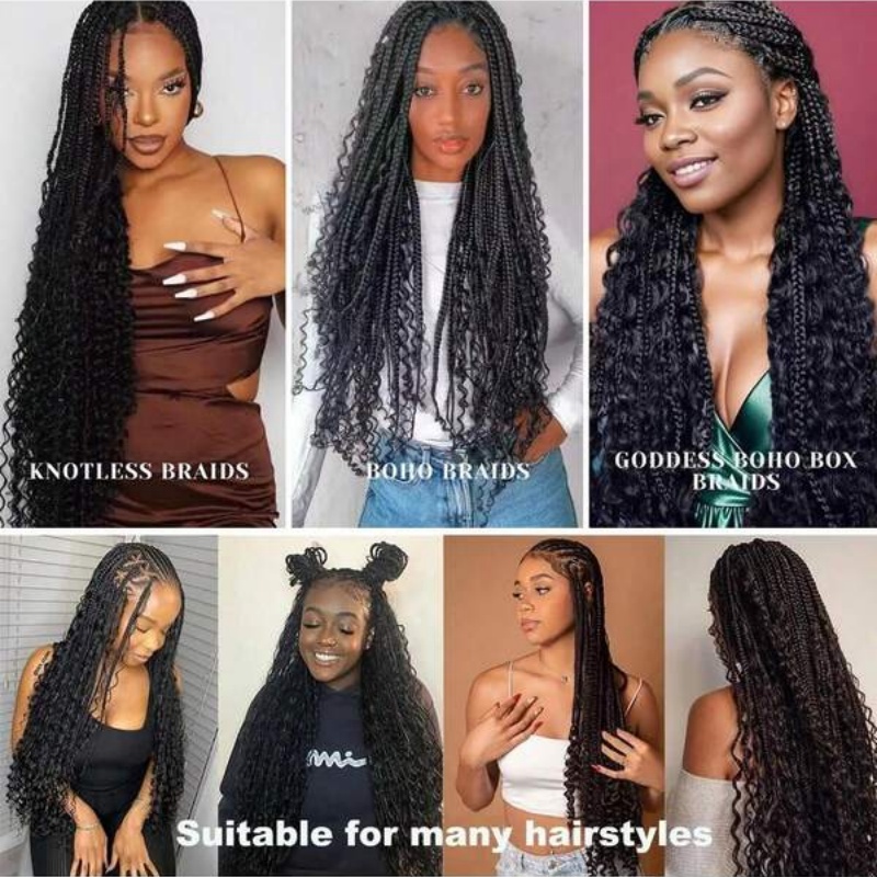 2 пучка человеческих волос с в – обзор и цена Water Wave Bulk Human Hair For Braiding