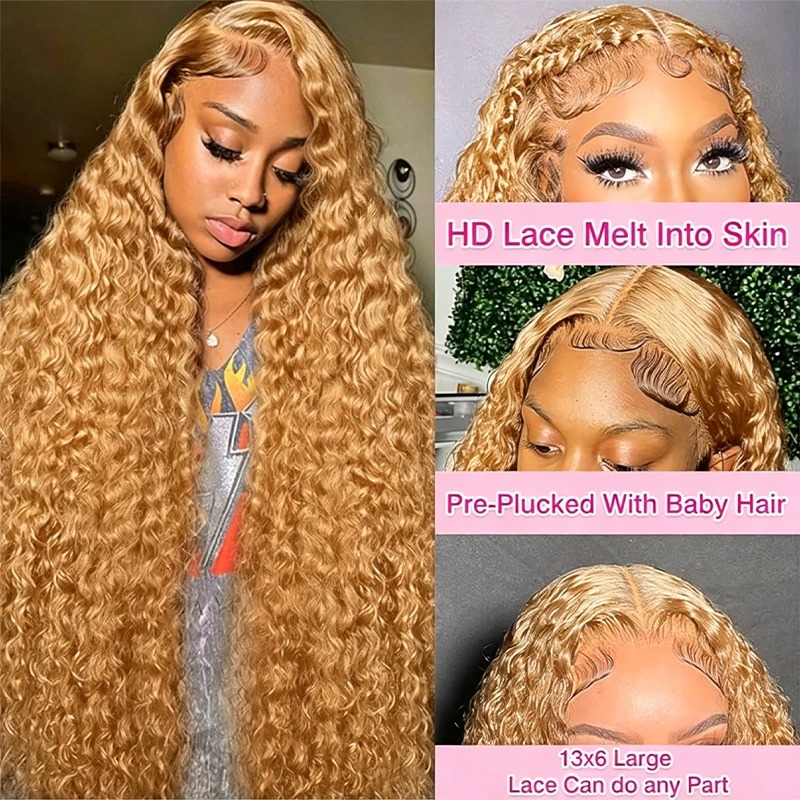 34 38 дюймов медовый блондин п – обзор и цена Lace Front Wigs
