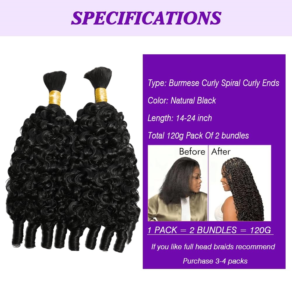 Натуральные волосы 12A для пле – обзор и цена Water Wave Bulk Human Hair For Braiding