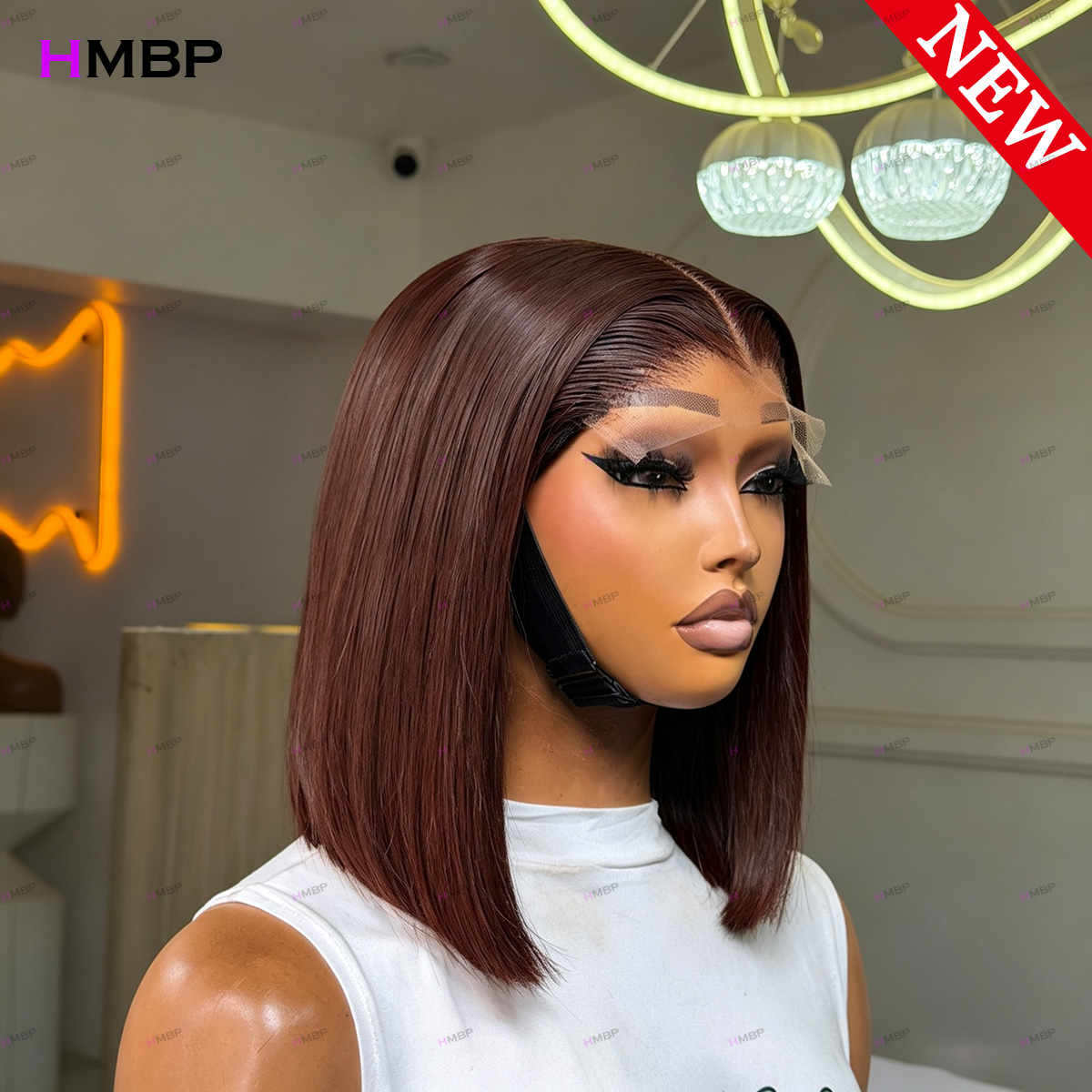 # 33 Темно-коричневый прямой п – обзор и цена Glueless Wear And Go Human Hair Wig