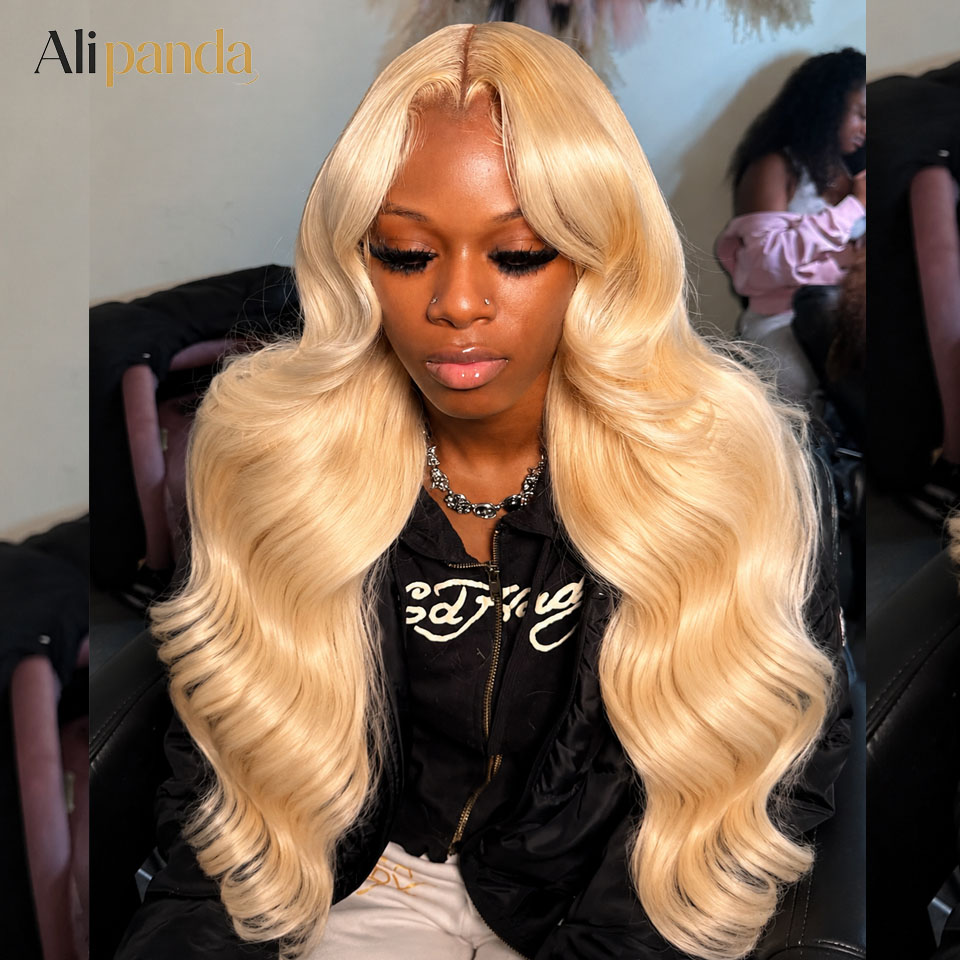 Парик из натуральных волос с к – обзор и цена 613 Blonde Body Wave Lace Front Wig