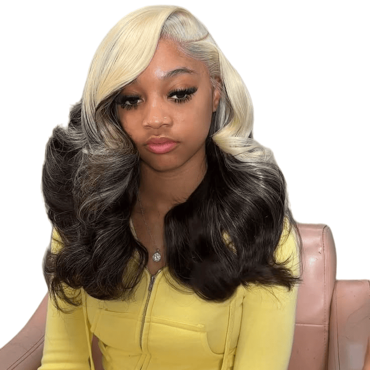 HD 13*6 Светло-русый омбре-чер – обзор и цена 613 Blonde Body Wave Lace Front Wig
