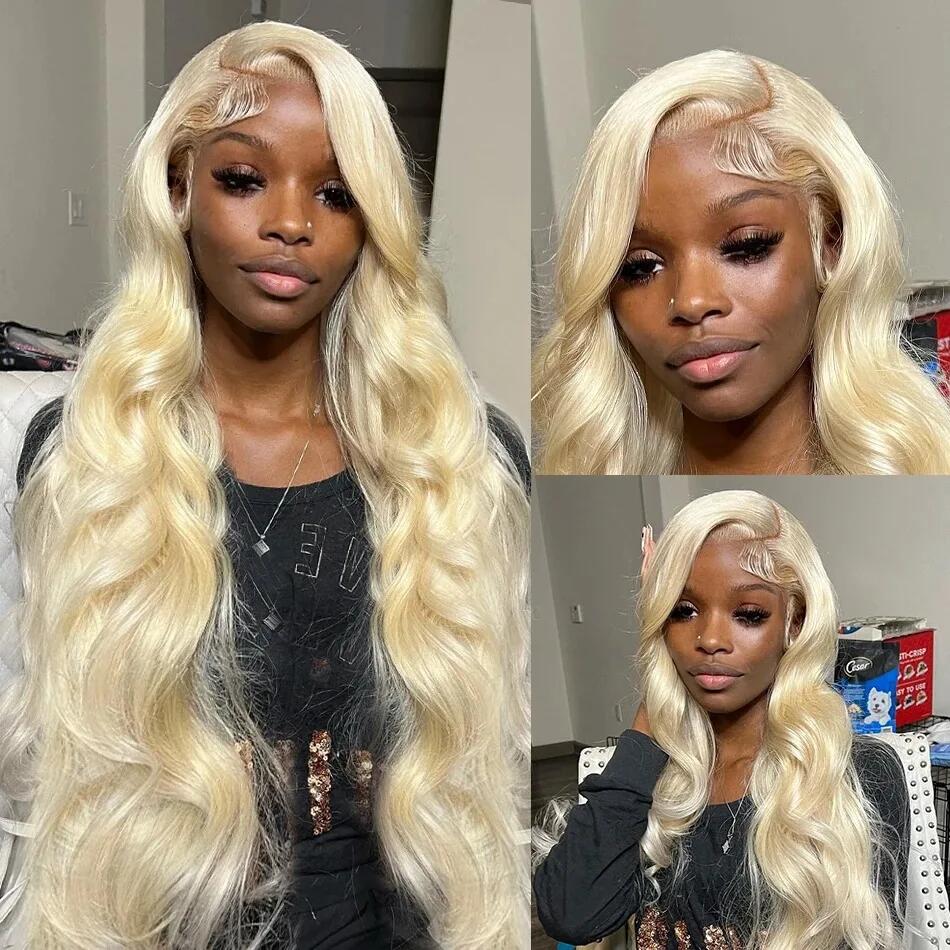 Блондинистый парик 613 с прозр – обзор и цена 613 Blonde Body Wave Lace Front Wig
