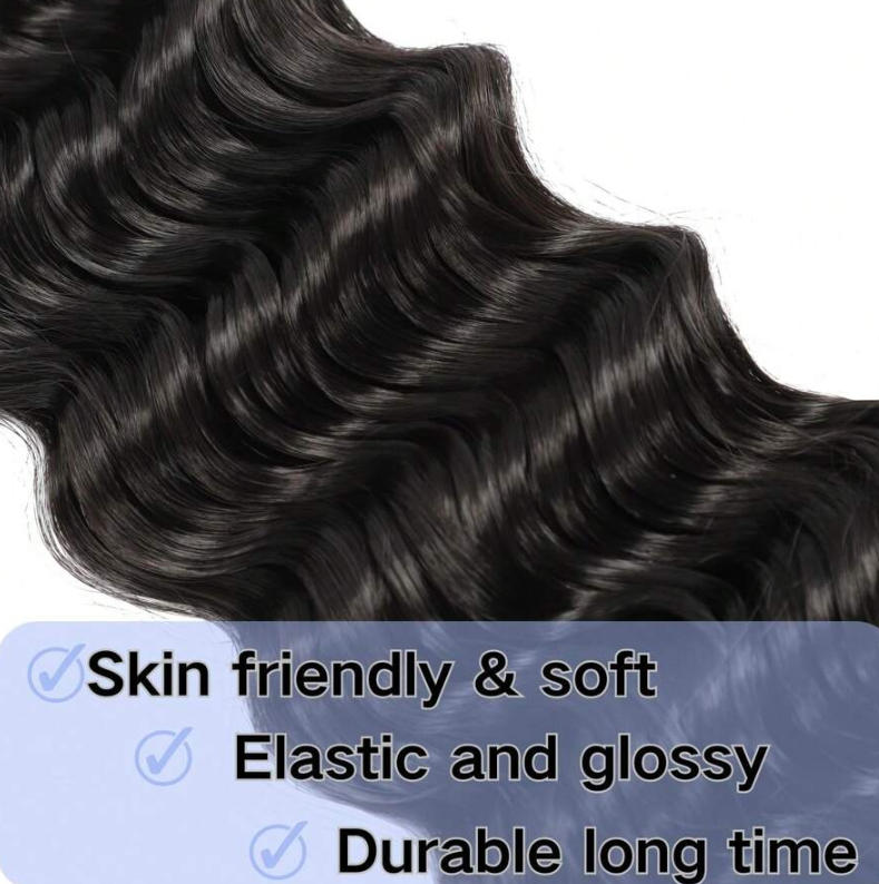Натуральные волосы для плетени – обзор и цена Water Wave Bulk Human Hair For Braiding
